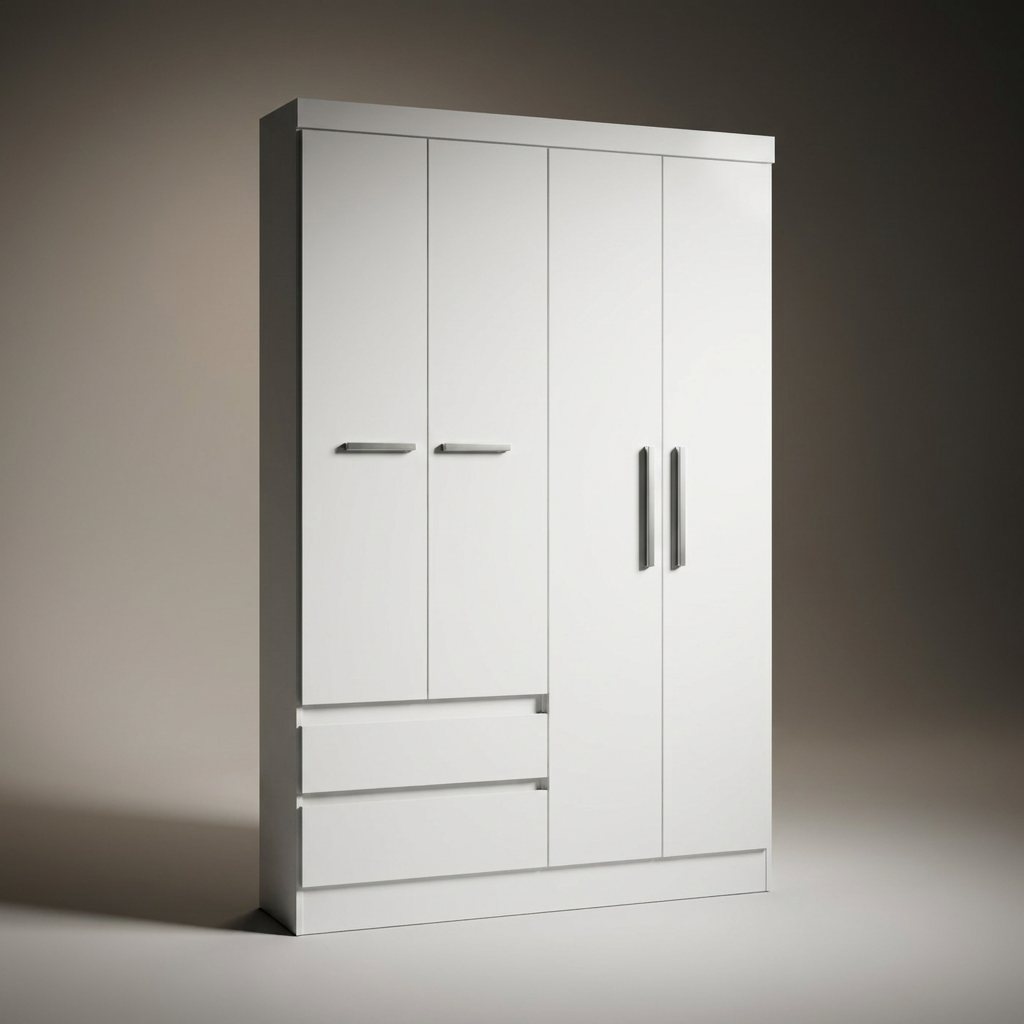 Ropero 0400R Viena · Blanco