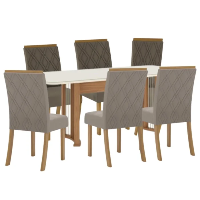 Juego de Comedor Lisboa 6 sillas