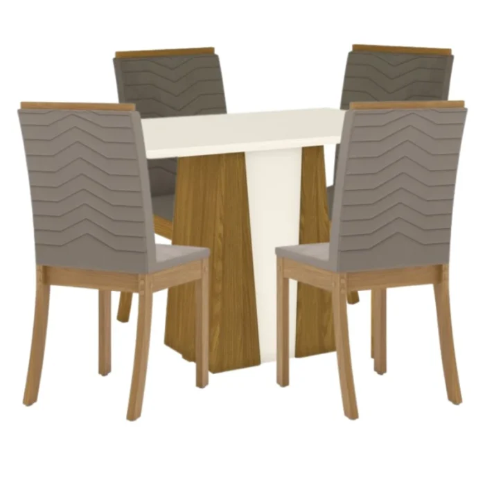 Juego de Comedor Porto 4 sillas