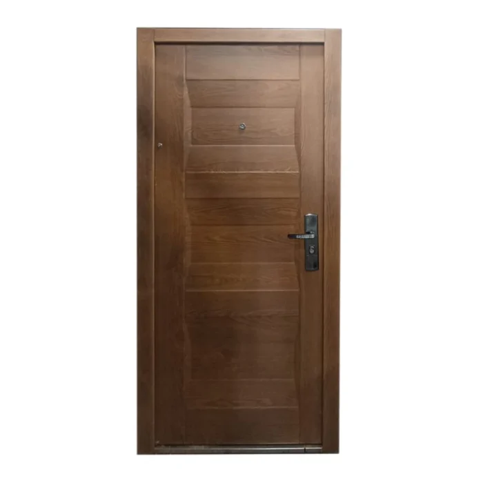 Puerta Semiblindada "177" Simil Madera